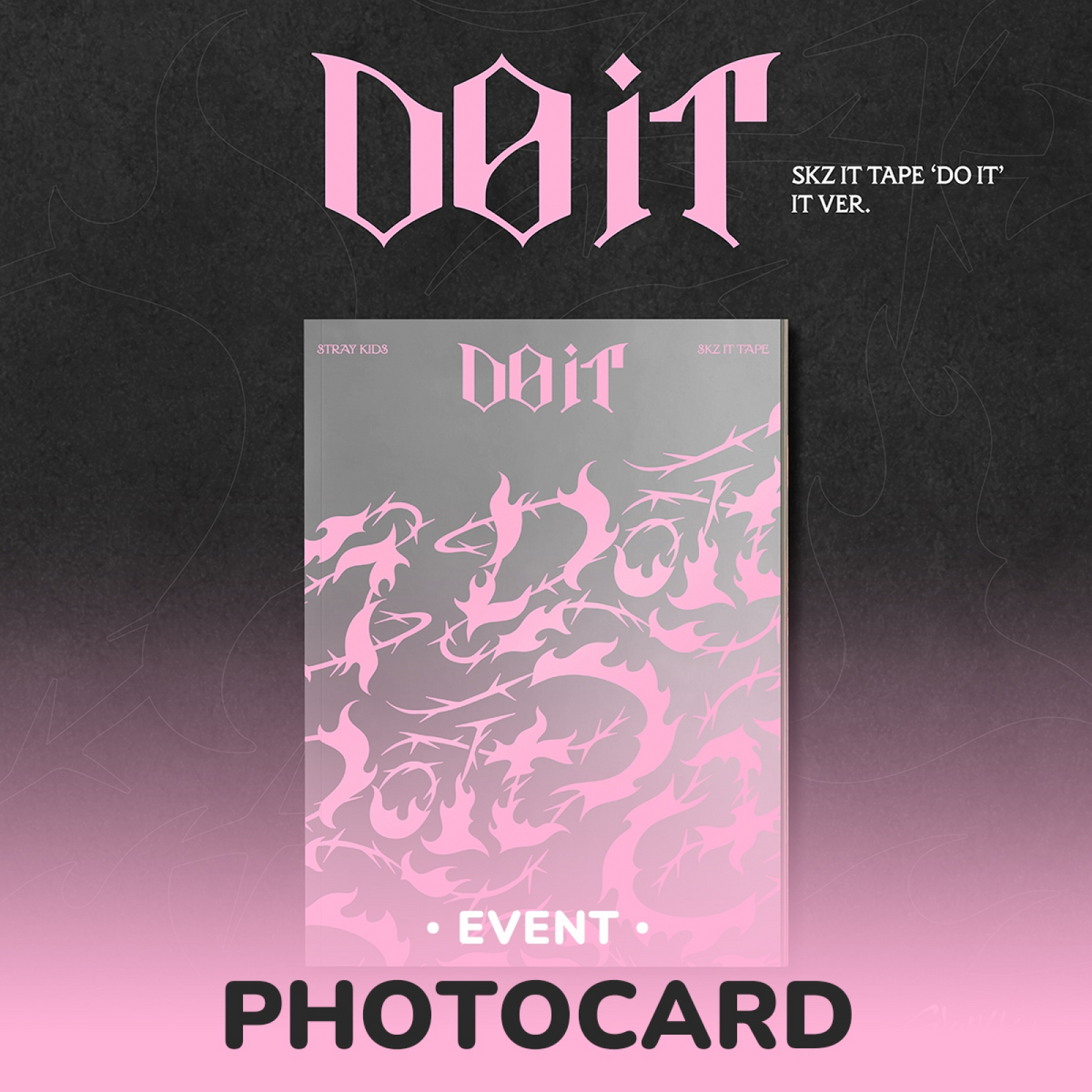 STRAY KIDS - DO IT SKZ IT TAPE ALBUM WITHMUU GIFT STANDARD IT VER - COKODIVE