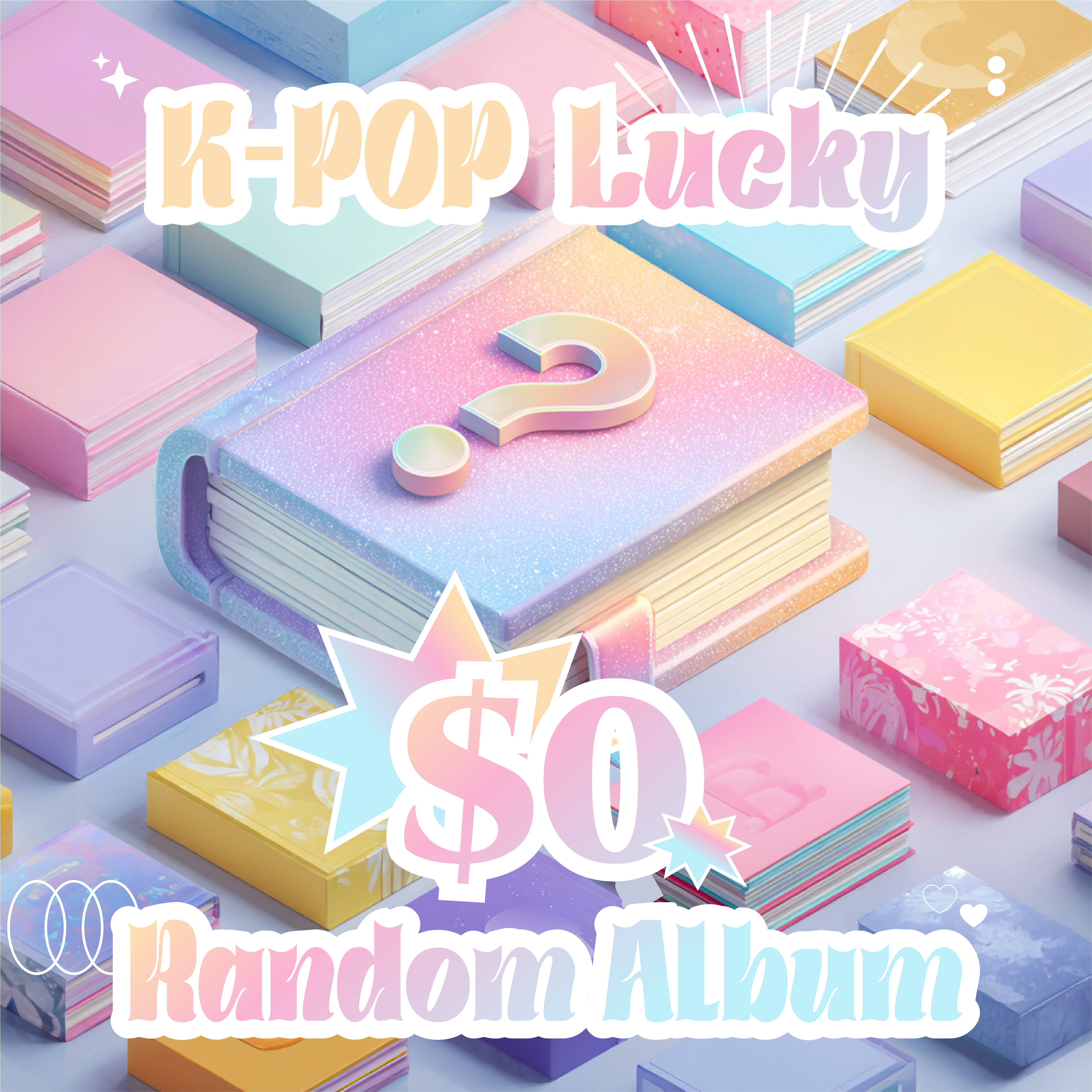 FREE K-POP LUCKY RANDOM ALBUM | COKODIVE