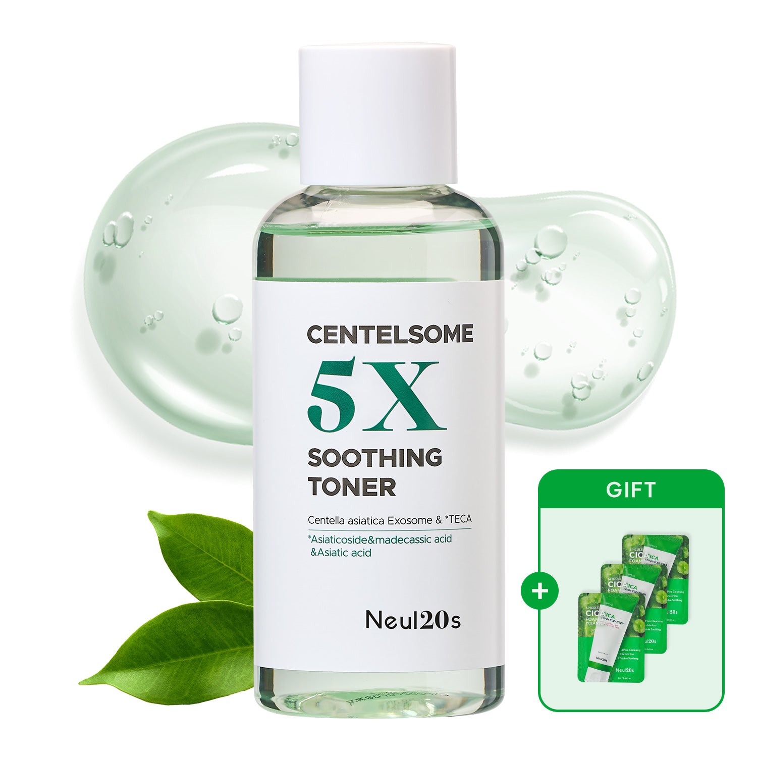 Neul20s CENTELSOME 5X SOOTHING TONER 200ML