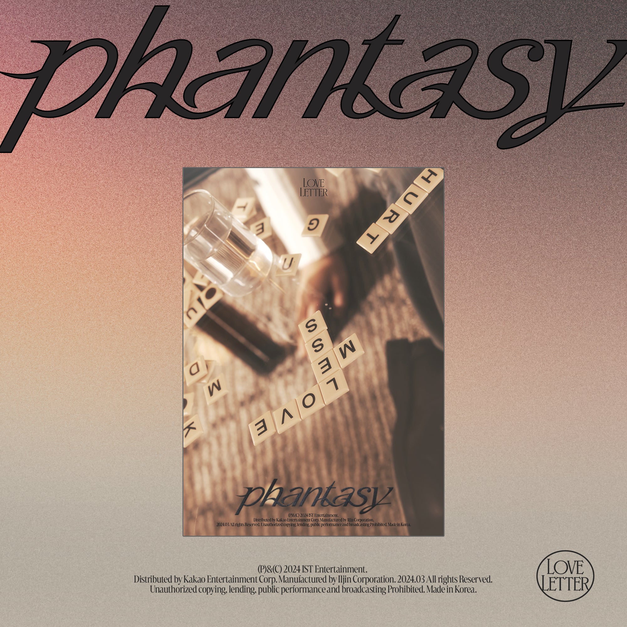 THE BOYZ - PHANTASY PT.3 LOVE LETTER 2ND FULL ALBUM STANDARD WRITE VER. - COKODIVE