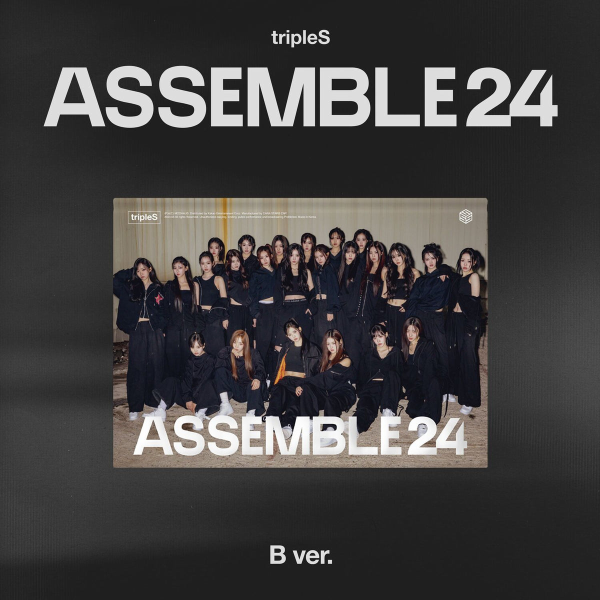 TRIPLES - ASSEMBLE24 OFFICIAL ALBUM B VER - COKODIVE