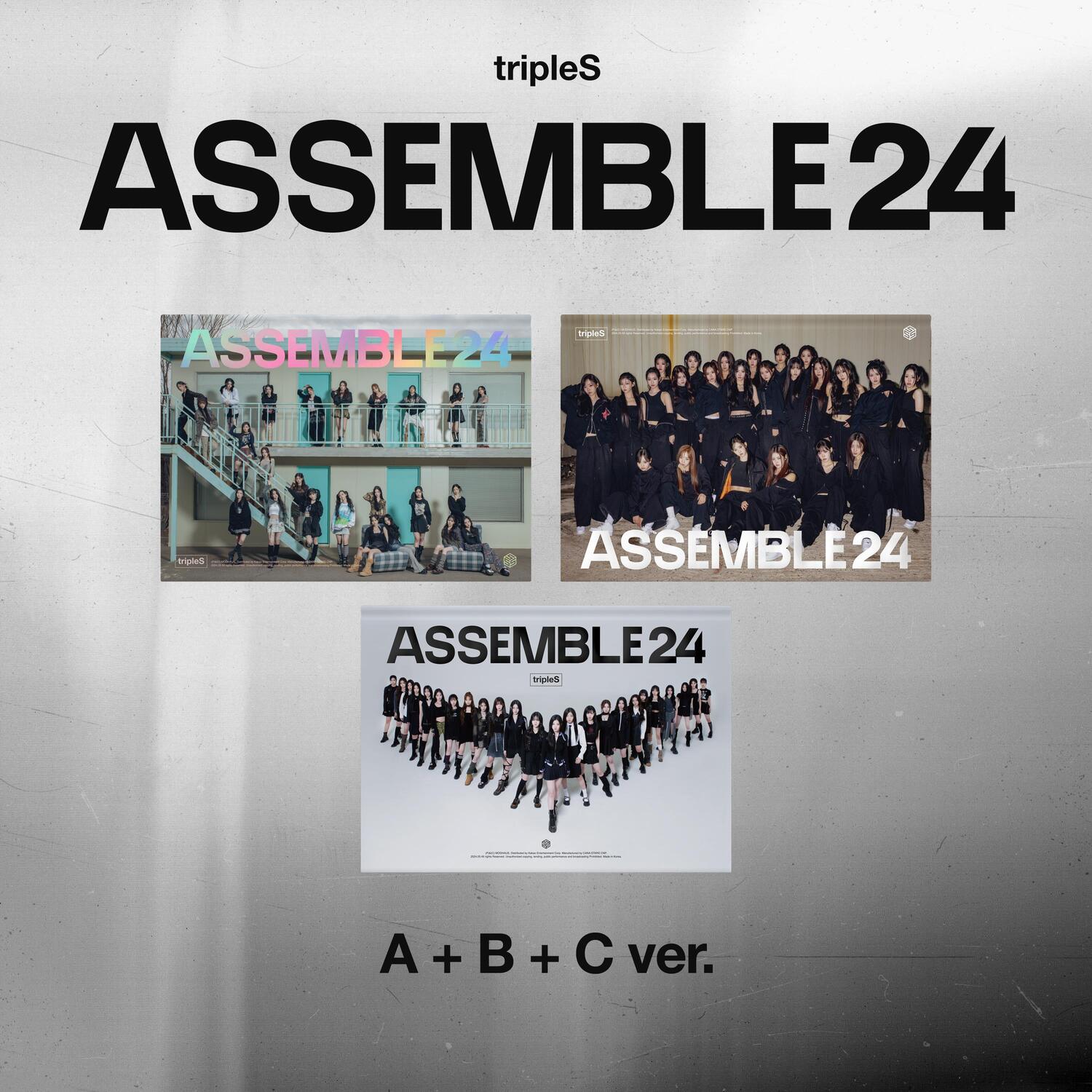 TRIPLES - ASSEMBLE24 OFFICIAL ALBUM SET - COKODIVE