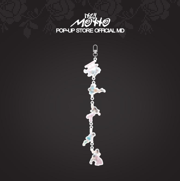 ITZY - MOTTO POP UP OFFICIAL MD LADDER DANGLING KEYRING - COKODIVE