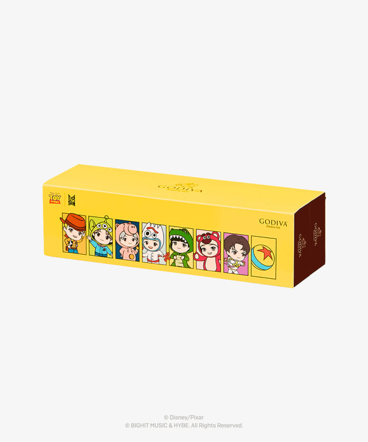 BTS - TINYTAN X TOYSTORY GODIVA CHOCOLATE LADY NOIR BISCUITS - COKODIVE