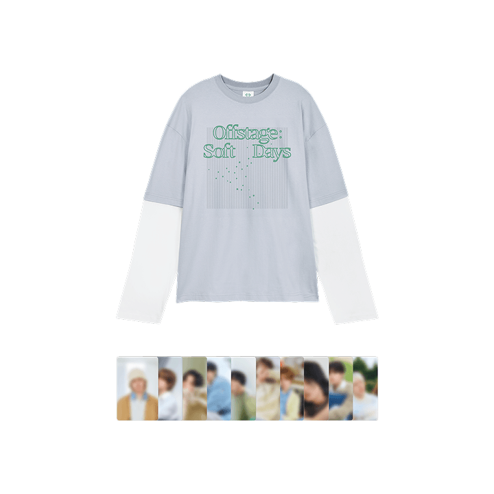 TREASURE - OFFSTAGE: SOFT DAYS OFFICIAL MD LAYERED LONG SLEEVE T-SHIRT - COKODIVE