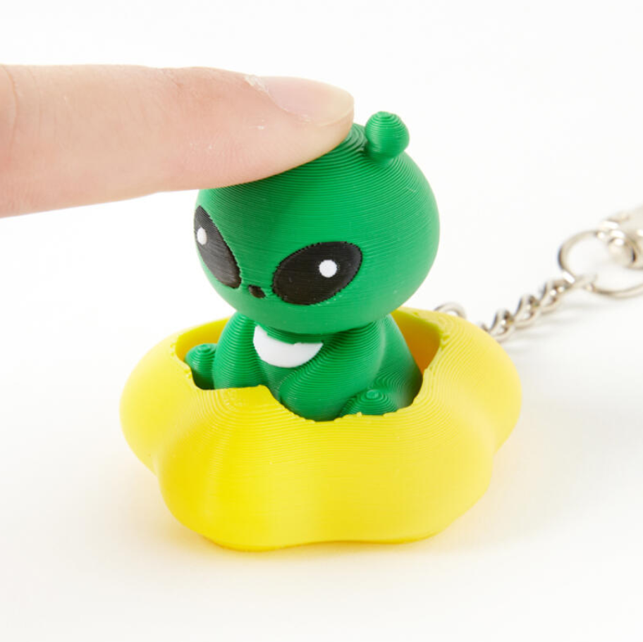 LAZY WAGG & STAR CLICKER KEYRING - COKODIVE