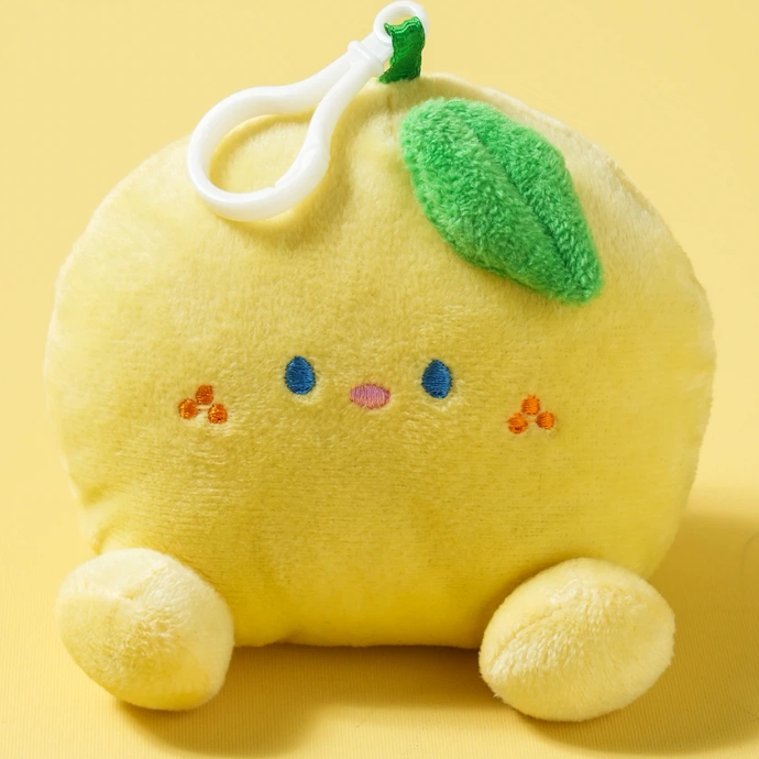 FRUIT MARKET LEMON PLUSH KEYRING - COKODIVE