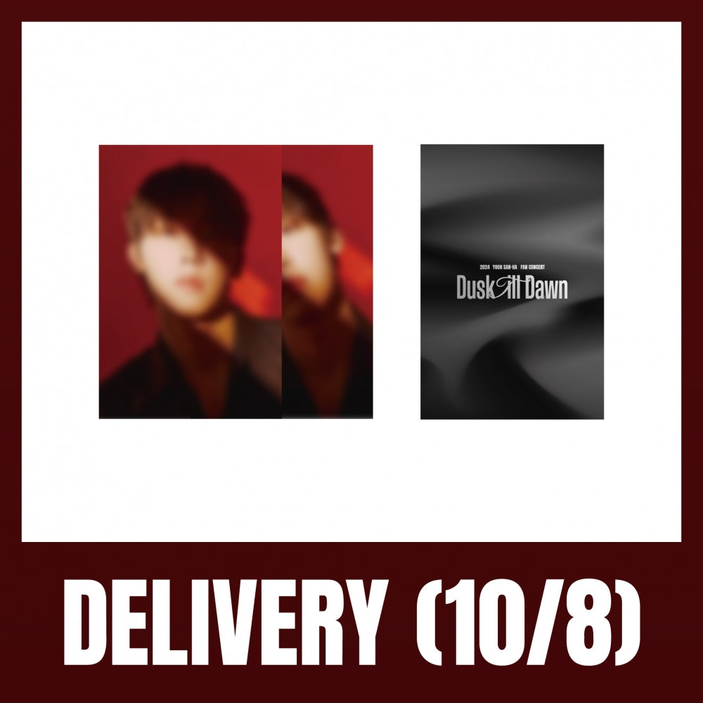 YOON SAN HA - DUSK TILL DAWN 2024 FAN CONCERT OFFICIAL MD LENTICULAR - COKODIVE