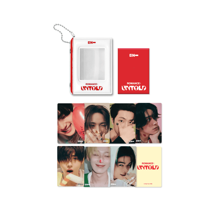 ENHYPEN - ROMANCE : UNTOLD OFFICIAL MD LENTICULAR MINI CARD & BINDER - COKODIVE