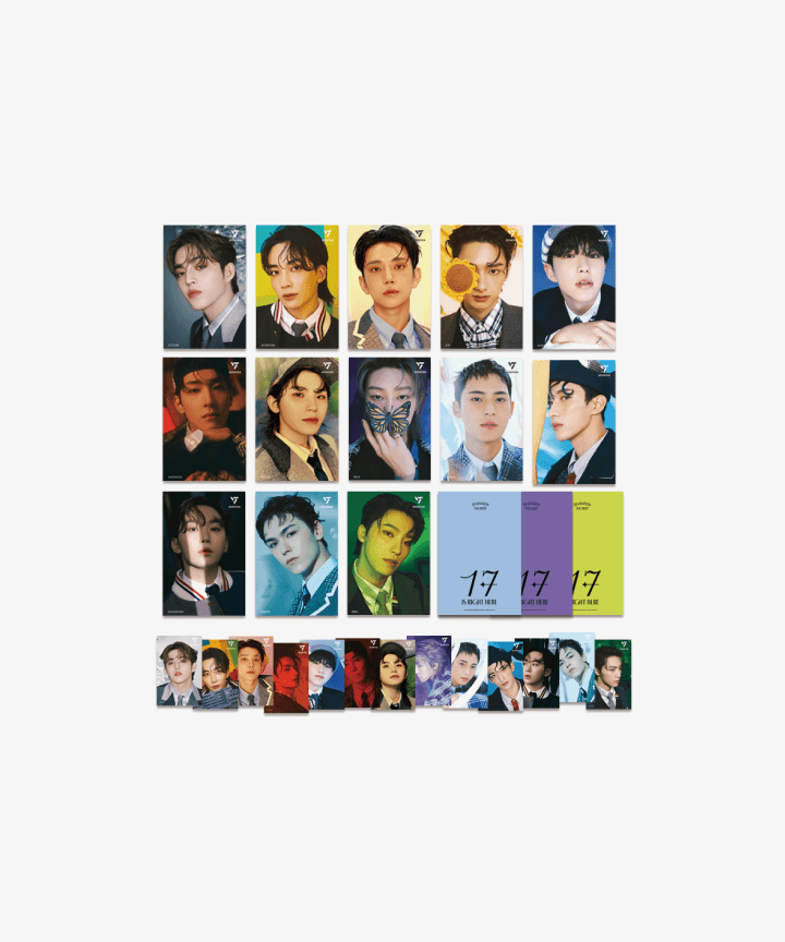 SEVENTEEN - 17 IS RIGHT HERE OFFICIAL MD LENTICULAR POSTCARD SEVENTEEN - 17 IS RIGHT HERE OFFICIAL MD LENTICULAR POSTCARD