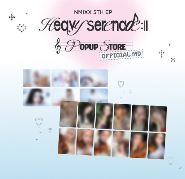 nmixx ベイ 直筆サイントレカ　2023 POP UP NMIXX - HEAVY SERENADE POP UP STORE OFFICIAL MD LENTICULAR TRADING CAR