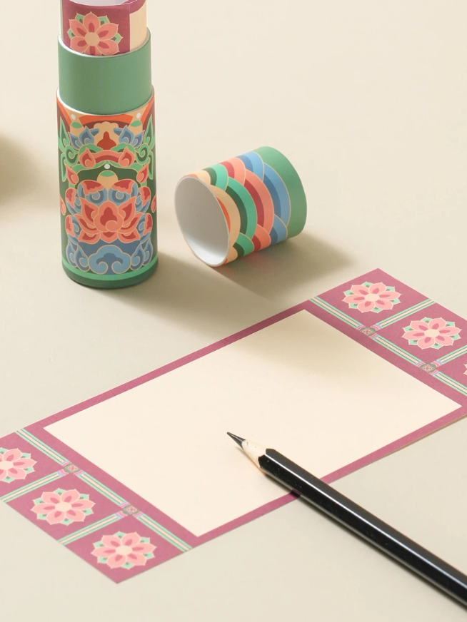 TRADITIONAL KOREAN CYLINDER LETTER SET - COKODIVE
