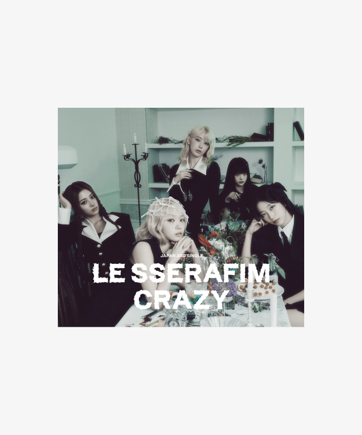 LE SSERAFIM - CRAZY JAPAN 3RD SINGLE ALBUM WEVERSE GIFT LIMITED EDITION B