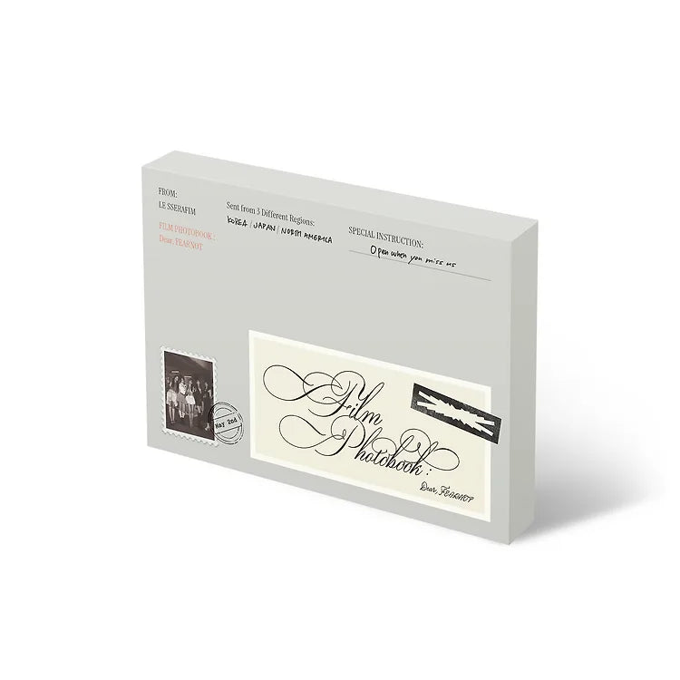 LE SSERAFIM - FILM PHOTOBOOK : DEAR, FEARNOT KAKAO GIFT - COKODIVE