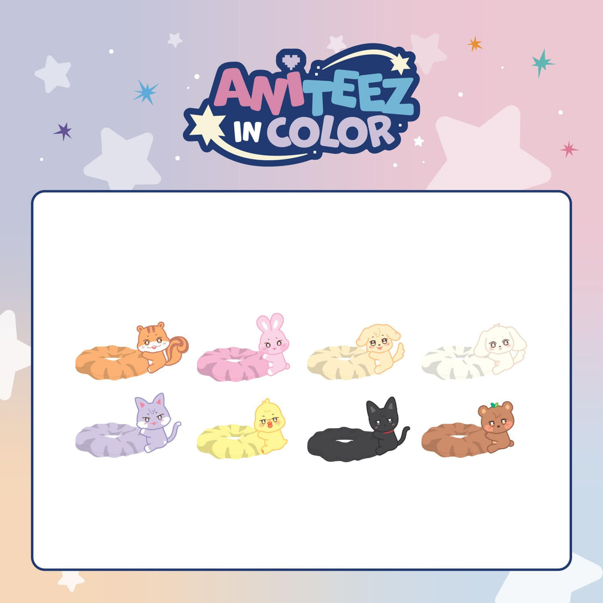 ATEEZ - ANITEEZ IN COLOR POP UP OFFICIAL MD LIGHT STICK STRAP - COKODIVE