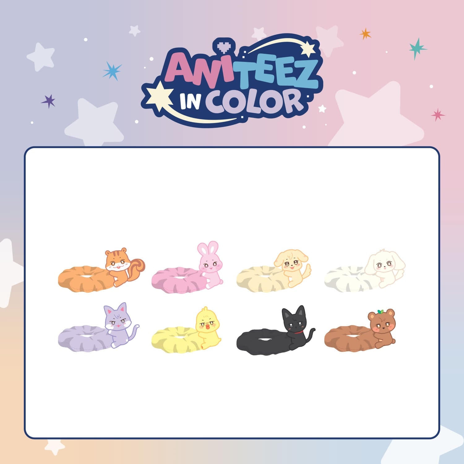 ATEEZ - ANITEEZ IN COLOR POP UP OFFICIAL MD LIGHT STICK STRAP - COKODIVE