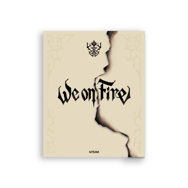 &TEAM - WE ON FIRE 3RD EP ALBUM WEVERSE SHOP GIFT LIMITED EDITION - COKODIVE
