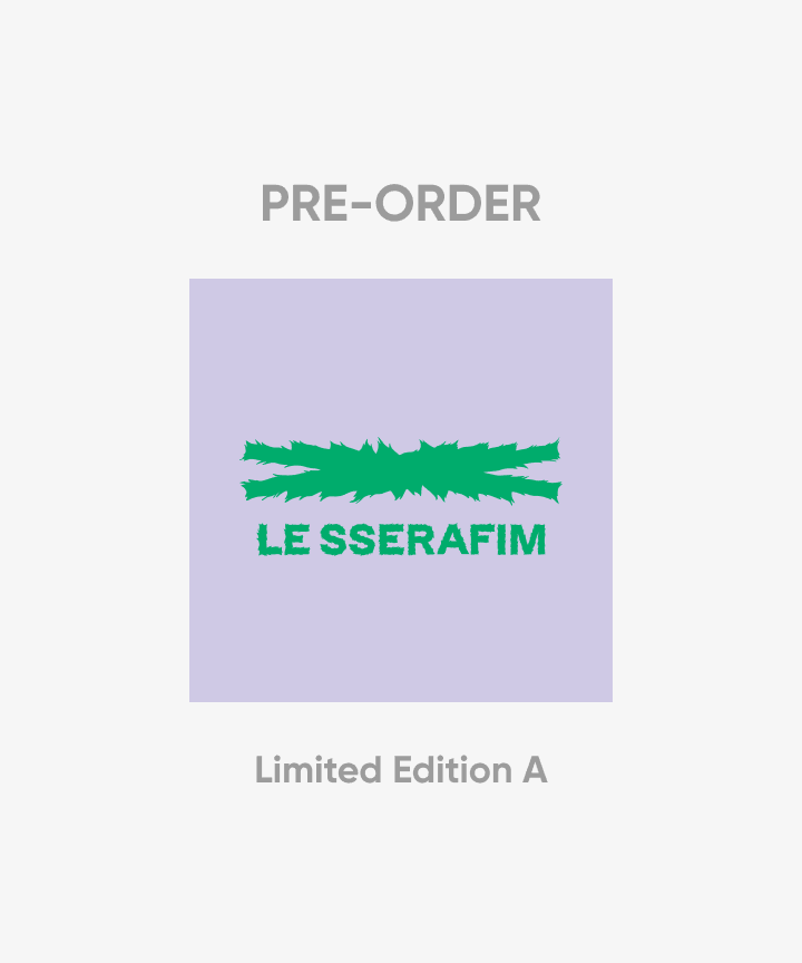 LE SSERAFIM - CRAZY JAPAN 3RD SINGLE ALBUM WEVERSE GIFT LIMITED EDITION A - COKODIVE