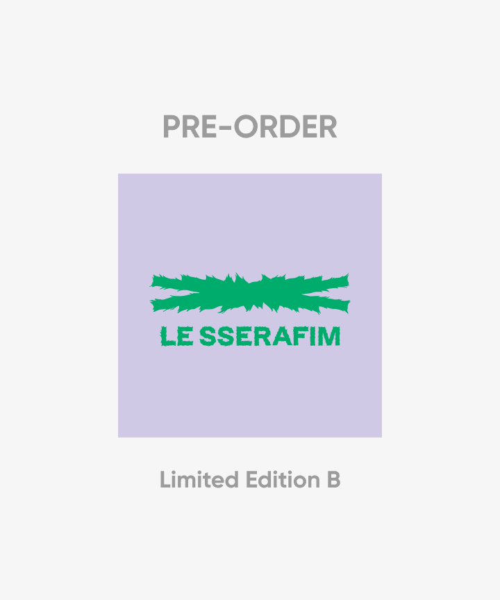 LE SSERAFIM - CRAZY JAPAN 3RD SINGLE ALBUM WEVERSE GIFT LIMITED EDITION B - COKODIVE