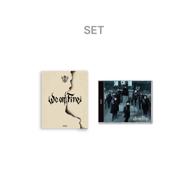 &TEAM - WE ON FIRE 3RD EP ALBUM WEVERSE SHOP GIFT LIMITED EDITION + ST