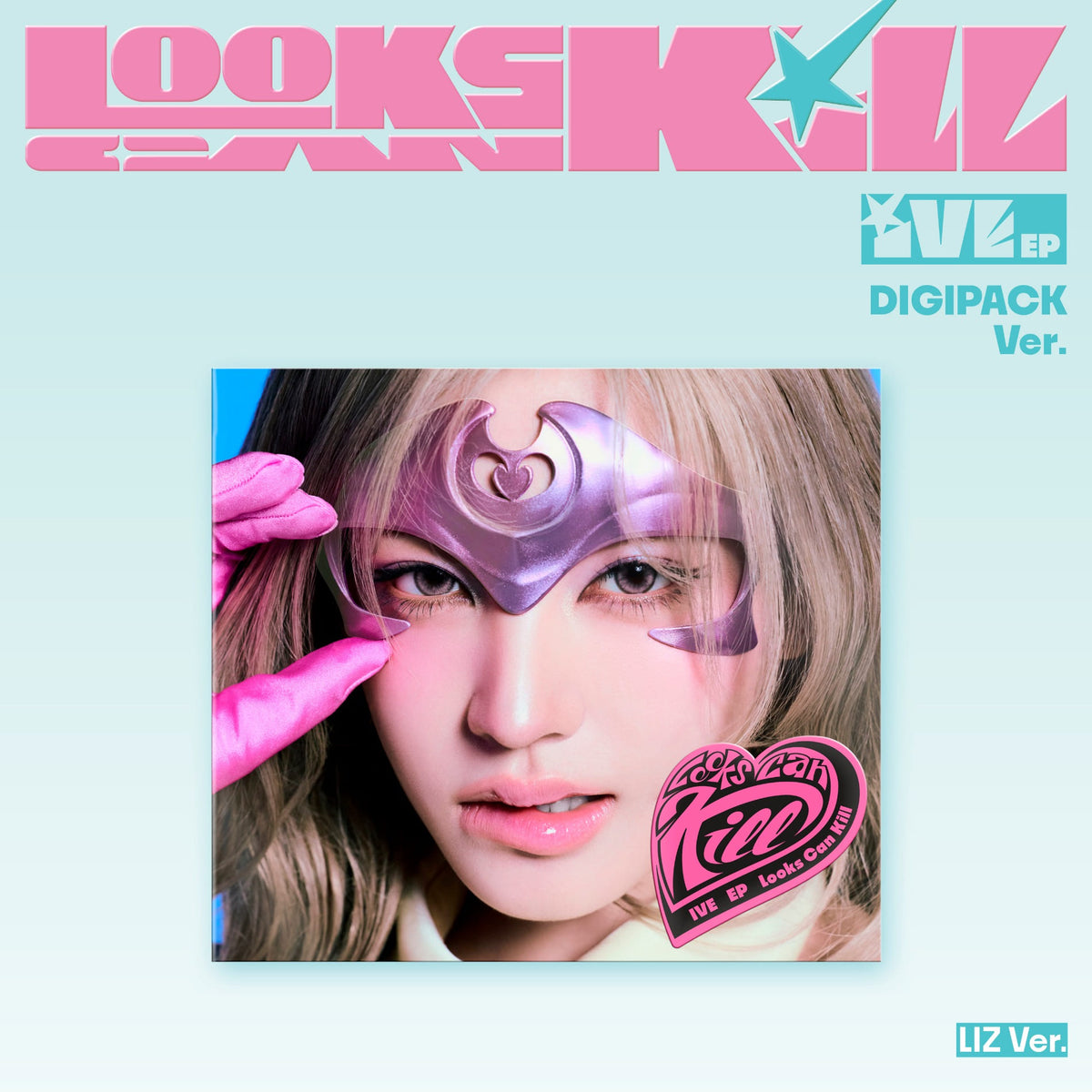 IVE - LOOKS CAN KILL EP ALBUM STARSHIP GIFT DIGIPACK VER (LIZ VER)
