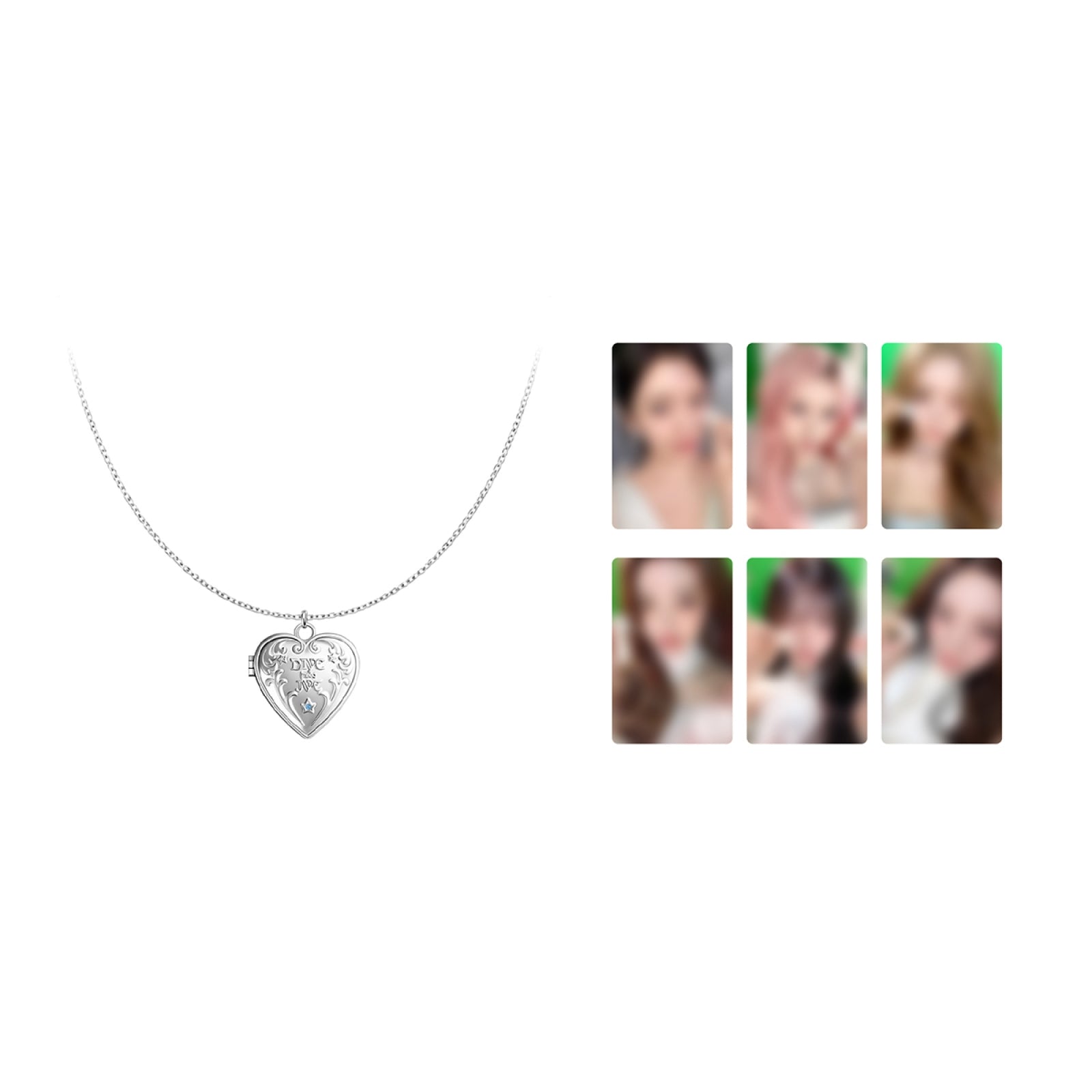 IVE - DIVE INTO IVE 4TH FAN CONCERT OFFICIAL MD LOCKET PENDANT NECKLACE - COKODIVE