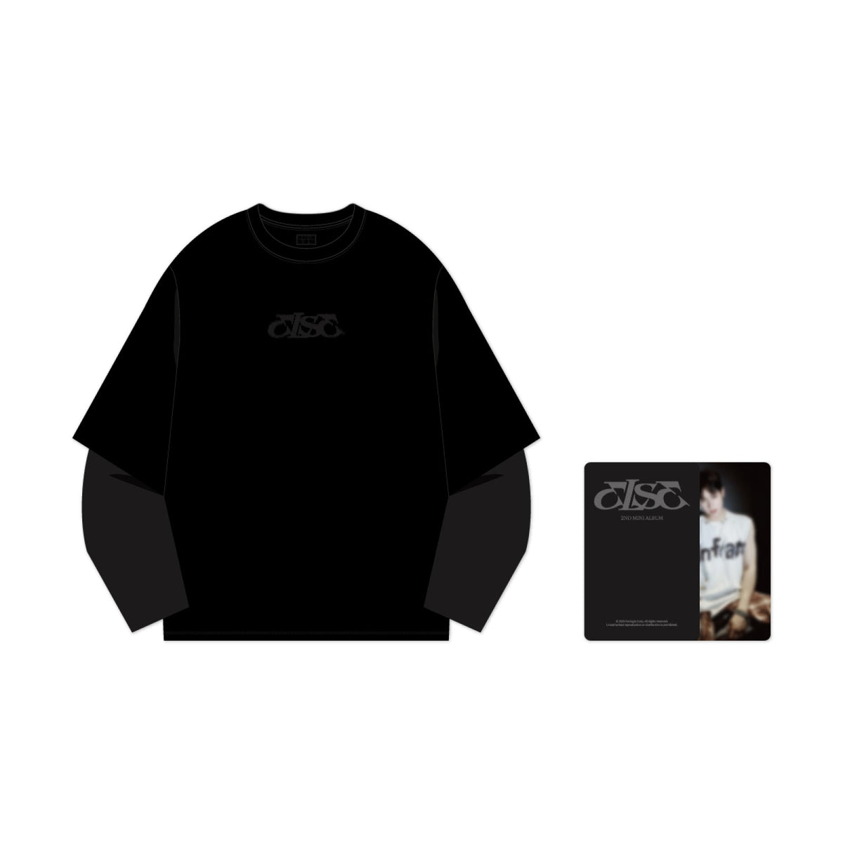 CHA EUN WOO - ELSE 2ND MINI ALBUM POP UP OFFICIAL MD LONG SLEEVE T-SHIRT - COKODIVE