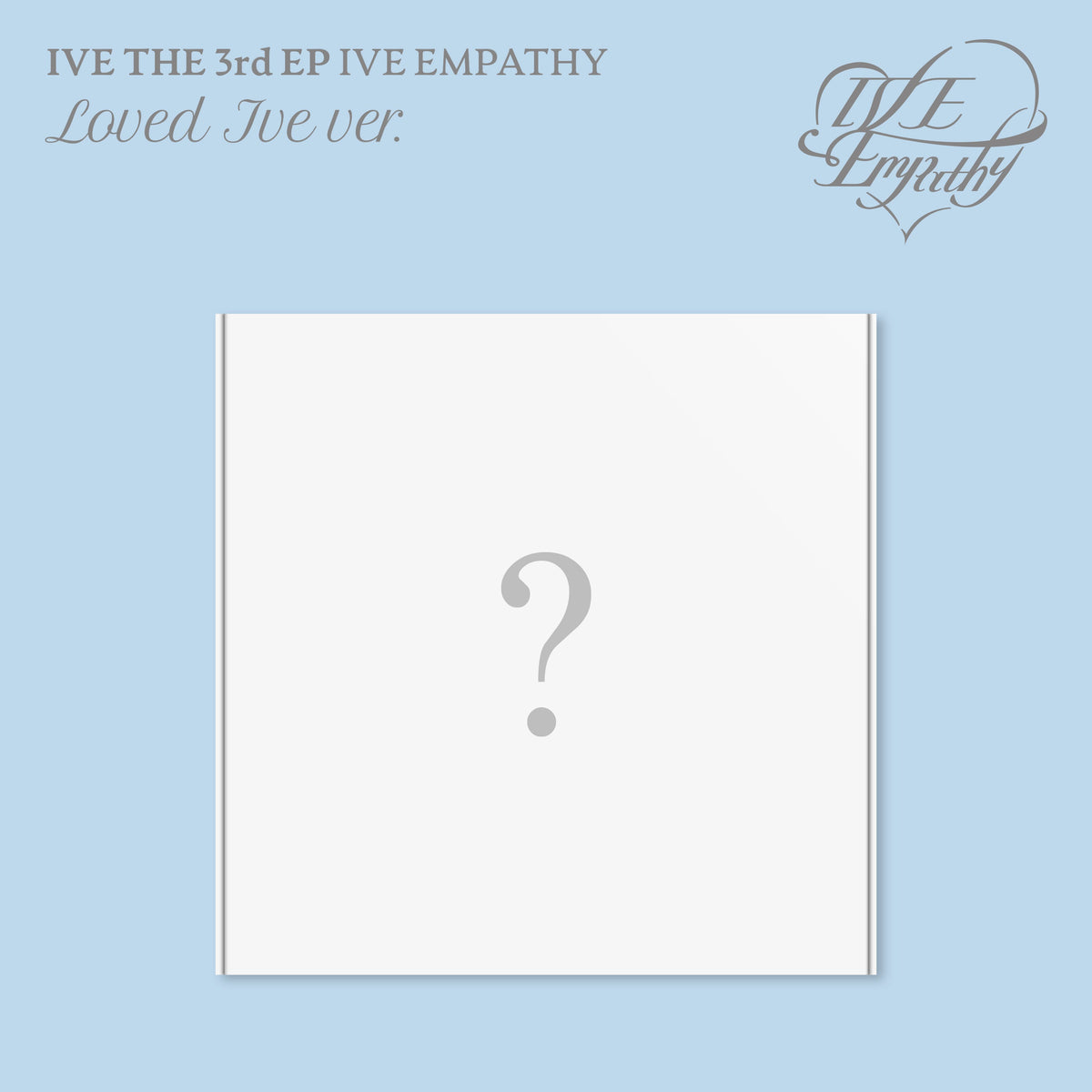 IVE - IVE EMPATHY 3RD EP ALBUM STARSHIP SQUARE GIFT LOVED IVE VER - COKODIVE