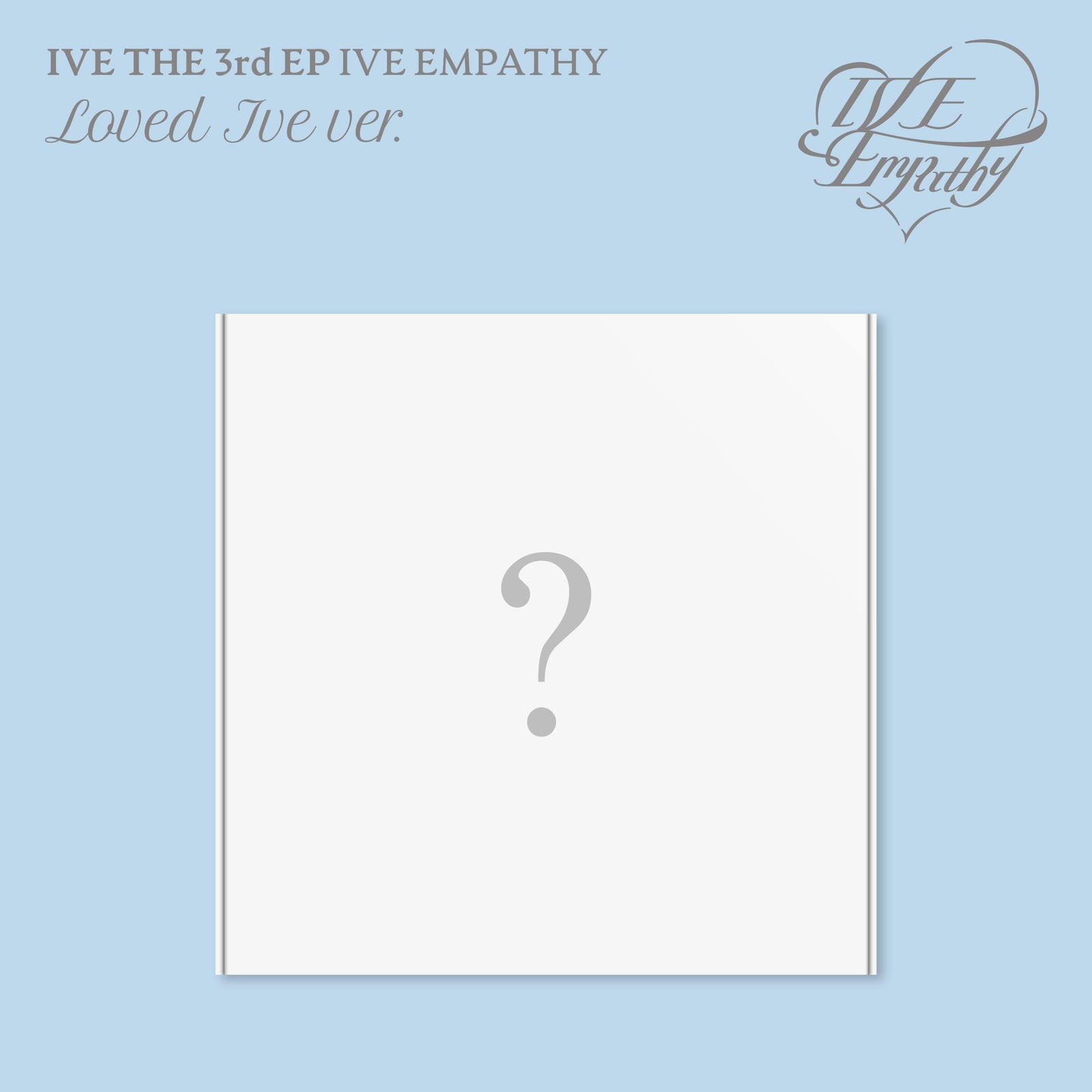 IVE - IVE EMPATHY 3RD EP ALBUM STARSHIP SQUARE GIFT LOVED IVE VER - COKODIVE