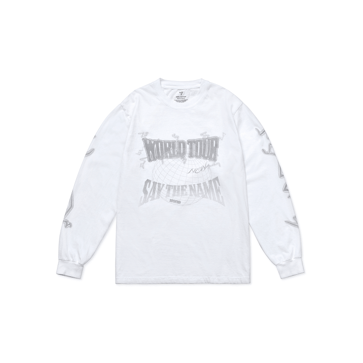 SEVENTEEN - NEW_ WORLD TOUR ENCORE OFFICIAL MD L/S T-SHIRT - COKODIVE