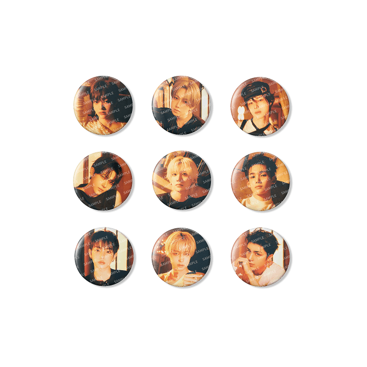 & TEAM - MARK ON ME KR 2ND MINI ALBUM POP UP OFFICIAL MD LUCKY DRAW (CAN BADGE) - COKODIVE