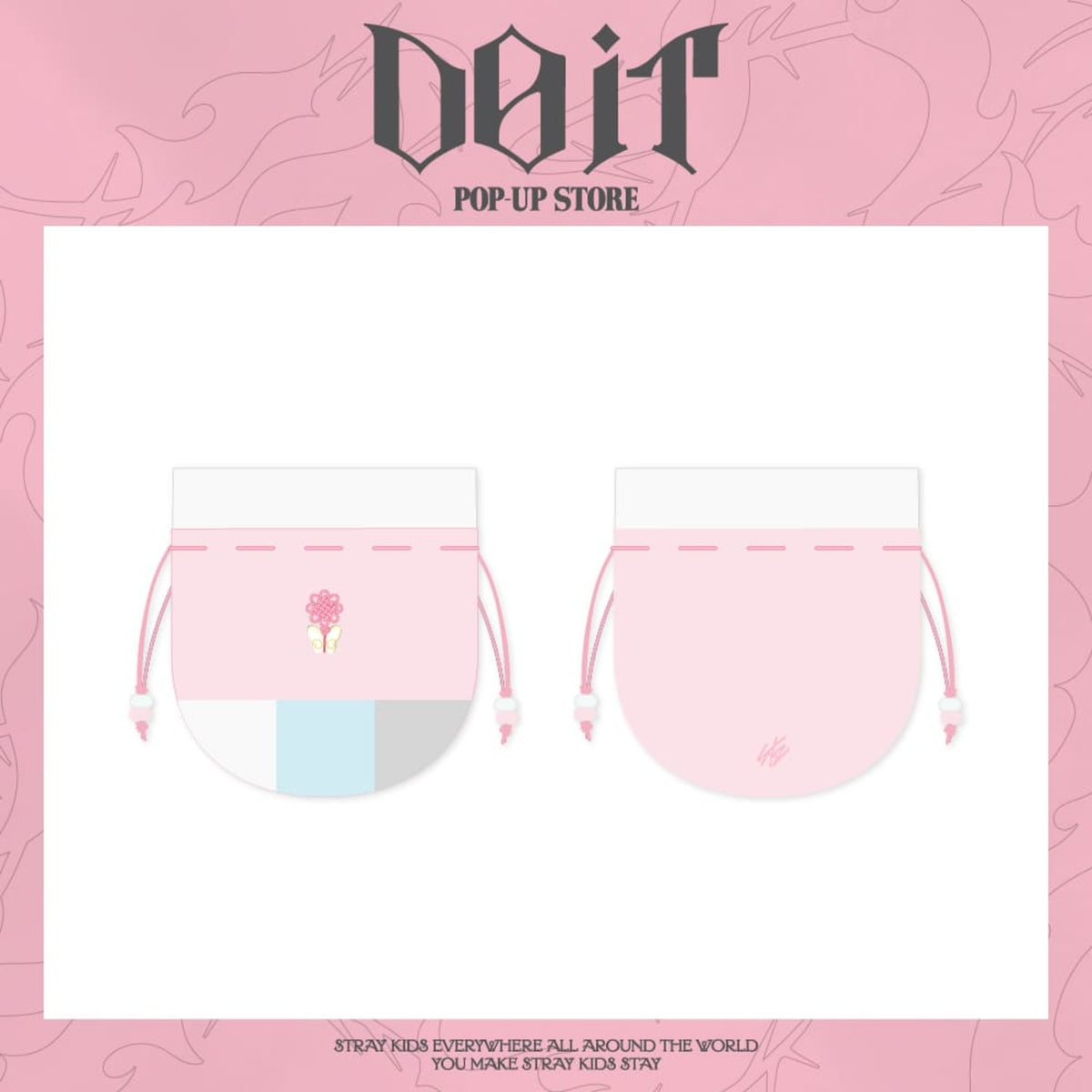 STRAY KIDS - DO IT POP UP STORE OFFICIAL MD LUCKY POUCH