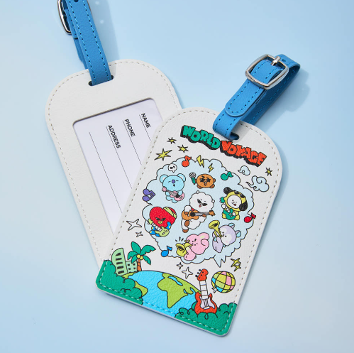 BT21 - WORLD VOYAGE LUGGAGE TAG - COKODIVE