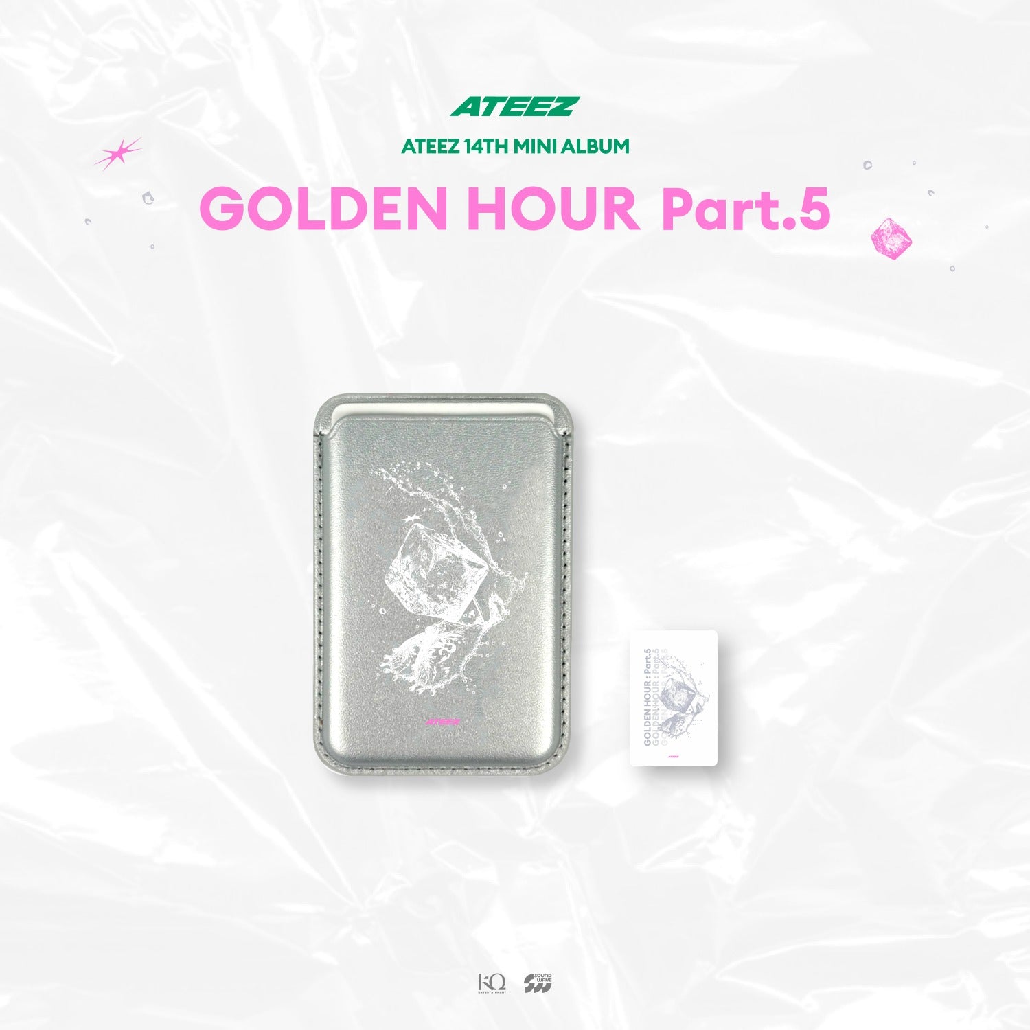 ATEEZ - GOLDEN HOUR : PART.5 POP UP OFFICIAL MD MAGNETIC CARD CASE - COKODIVE