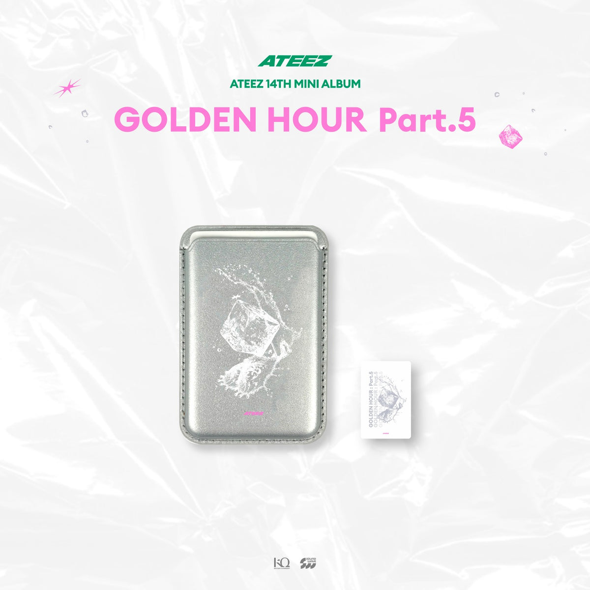 ATEEZ - GOLDEN HOUR : PART.5 POP UP OFFICIAL MD MAGNETIC CARD CASE - COKODIVE
