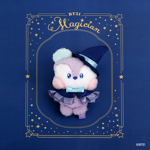 BT21 - MAGICIAN SMALL MININI PLUSH KEYRING - COKODIVE