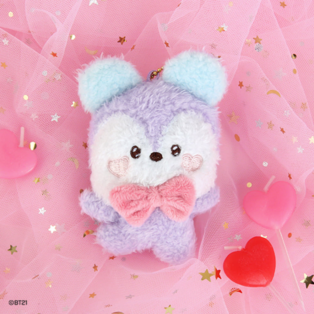 BT21 MININI LOVELY PLUSH KEY RING - COKODIVE