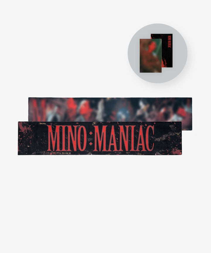 WINNER SONG MINO - MINO : MANIAC YG PALM STAGE 2021 OFFICIAL MD SLOGAN TOWEL - COKODIVE