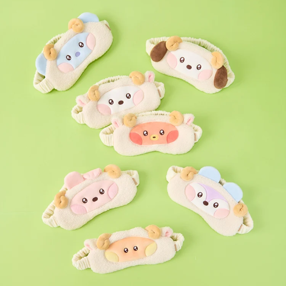 BT21 - FLUFFY NEW YEAR SLEEPING MASK - COKODIVE