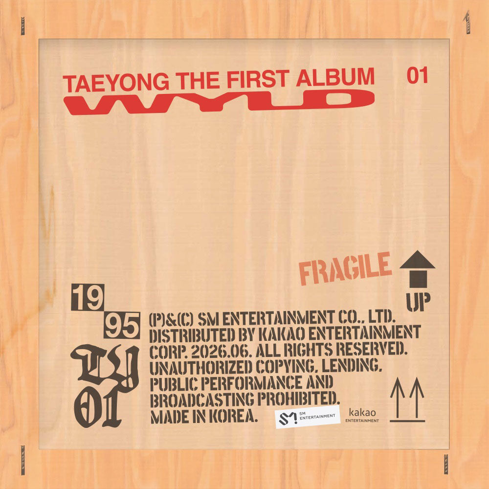 NCT TAEYONG - WYLD 1ST ALBUM MASTERPIECE VER - COKODIVE