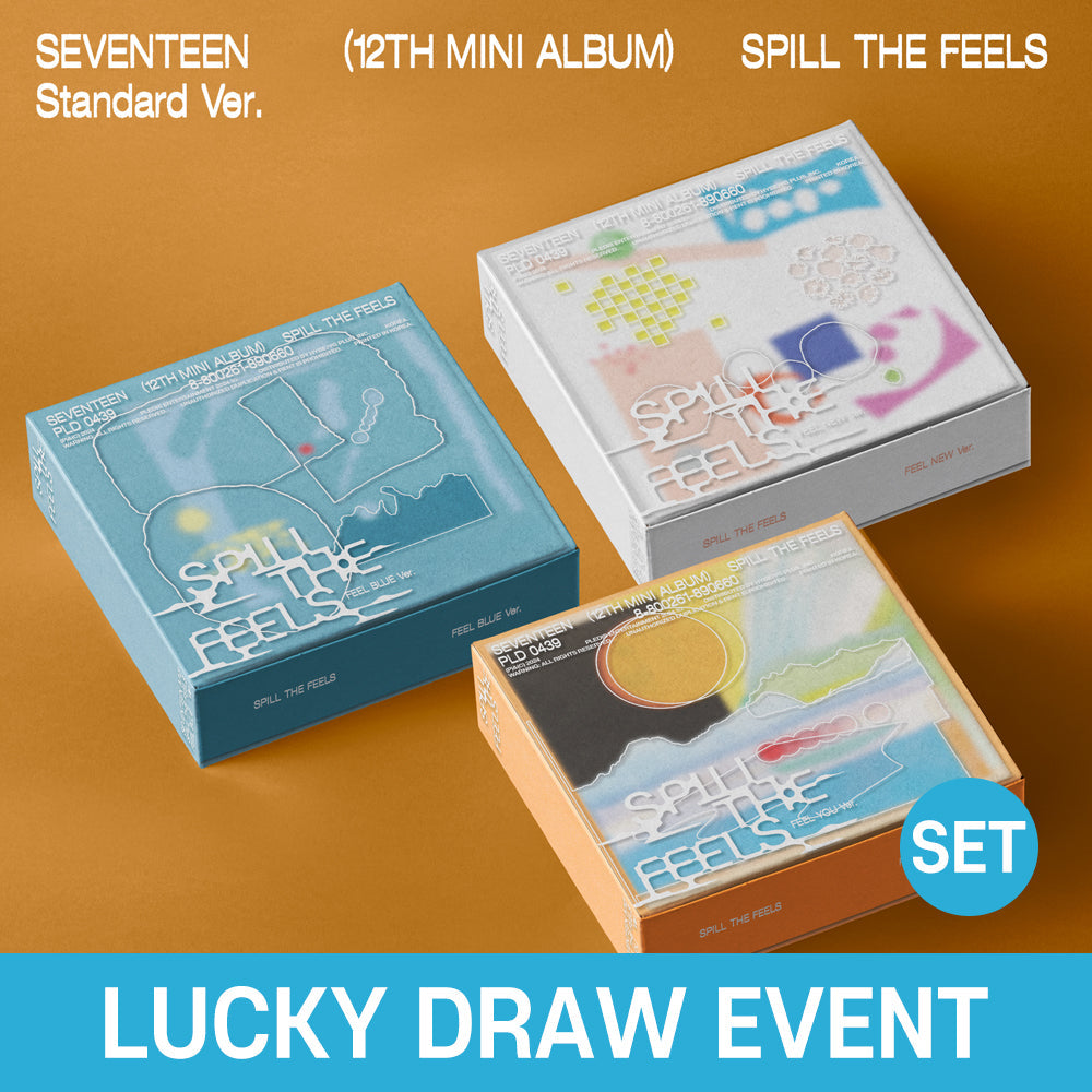 SEVENTEEN - SPILL THE FEELS 12TH MINI ALBUM MUSICART GIFT STANDARD SET - COKODIVE