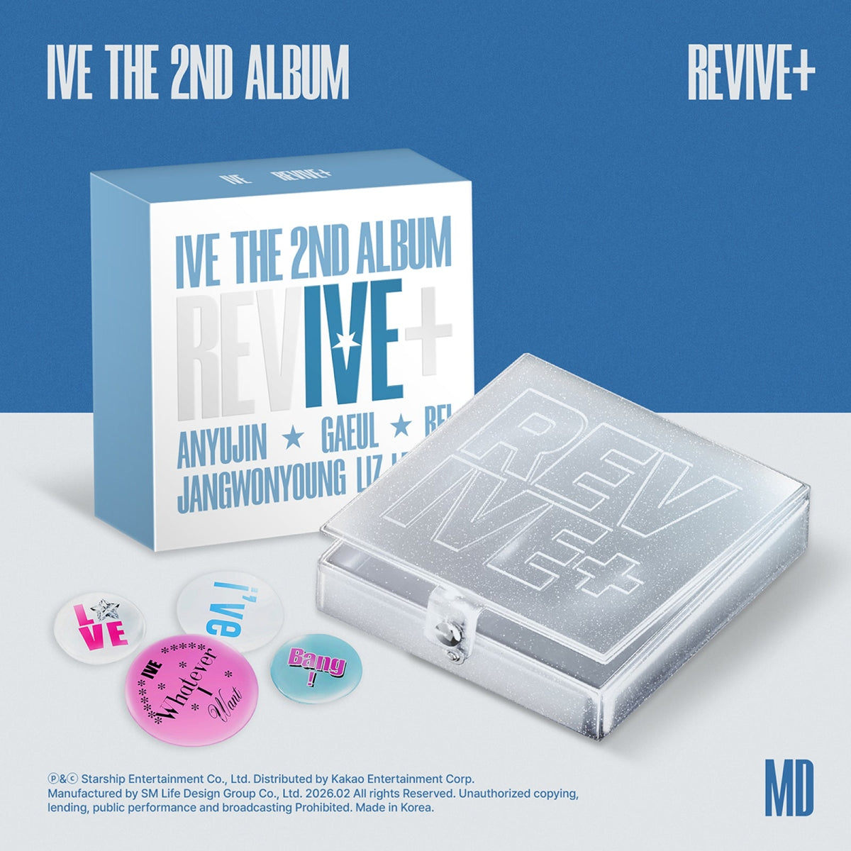 IVE - REVIVE+ 2ND ALBUM LIMITED MD VER - COKODIVE