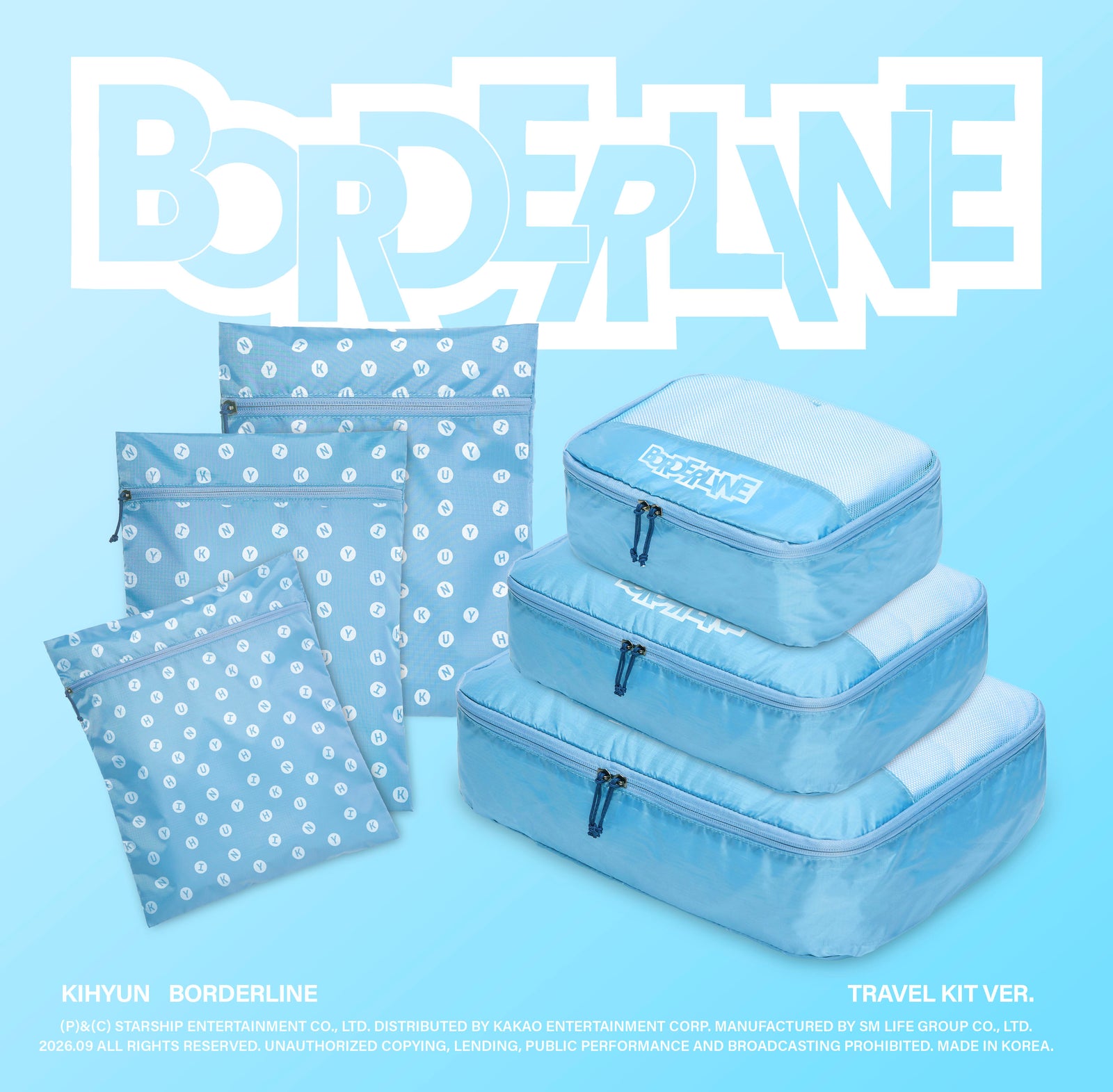 MONSTA X KIHYUN - BORDERLINE 2ND EP ALBUM TRAVEL KIT VER - COKODIVE