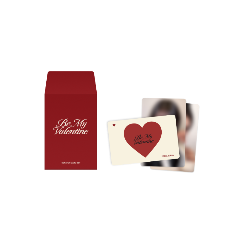 MEOVV - 2026 BE MY VALENTINE OFFICIAL MD SCRATCH CARD SET - COKODIVE