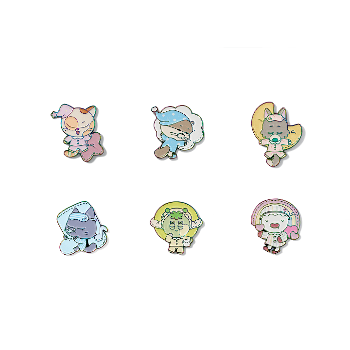 BOYNEXTDOOR - BBNEXDO IN SWEET DREAMS OFFICIAL MD METAL PIN BADGE - COKODIVE