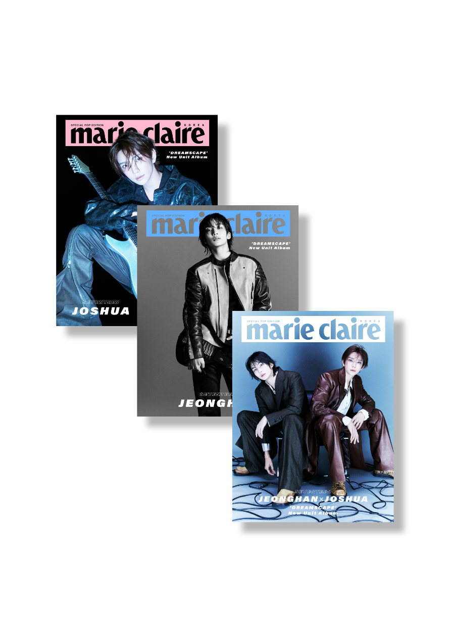 SEVENTEEN JEONGHAN X JOSHUA - MARIE CLAIRE KOREA MAGAZINE SPECIAL POP EDITION COVER SET - COKODIVE