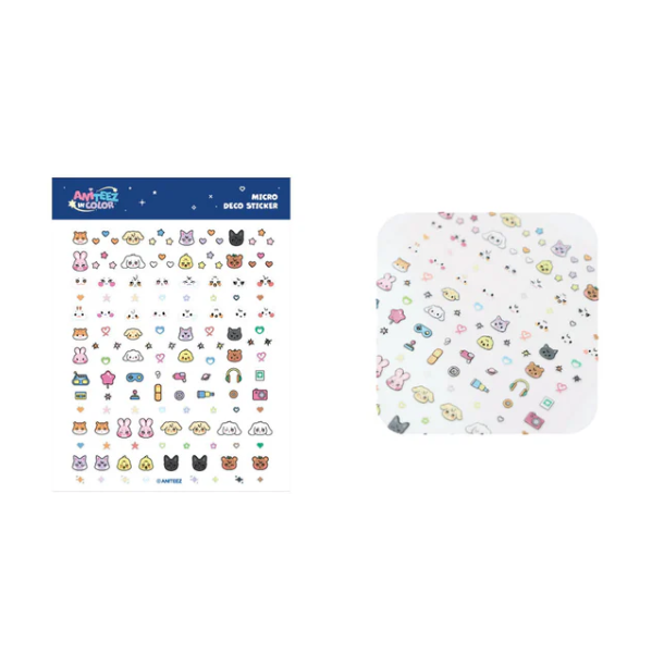ATEEZ - ANITEEZ IN COLOR POP UP OFFICIAL MD MICRO DECO STICKER - COKODIVE