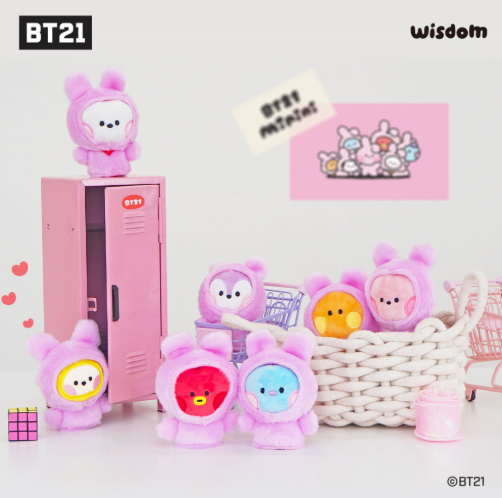 BT21 - MININI FIINGER PUPPET KEYRING - COKODIVE