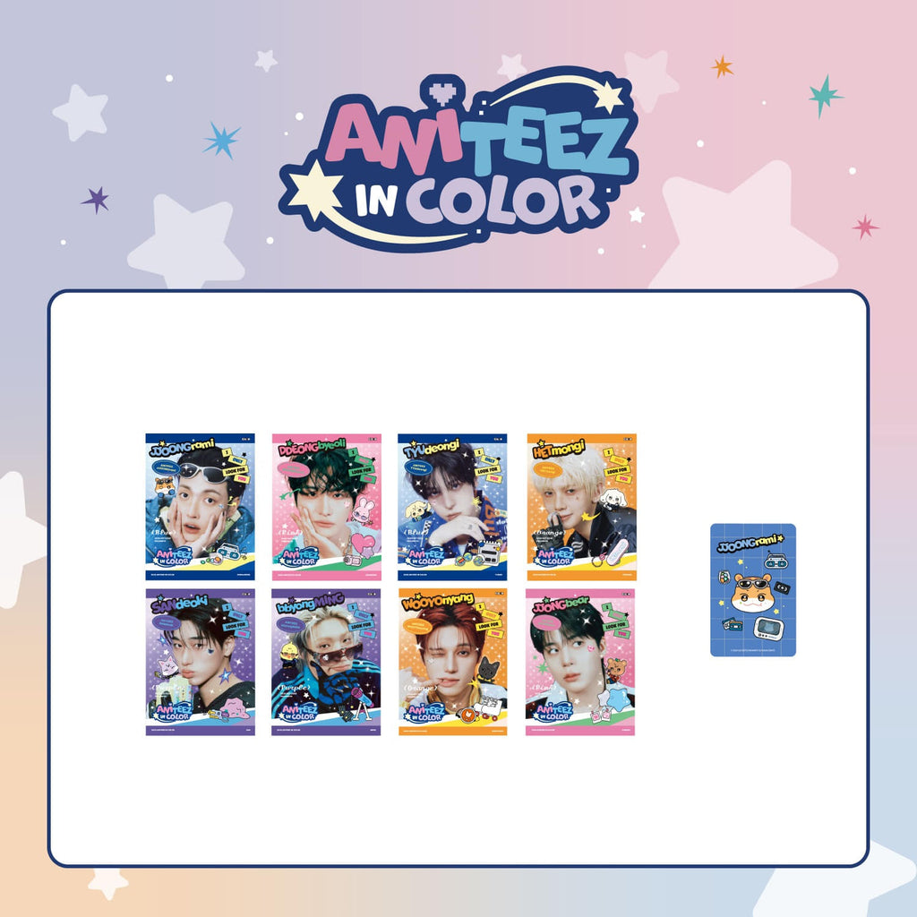 ATEEZ - ANITEEZ IN COLOR POP UP OFFICIAL MD MINI PHOTOBOOK
