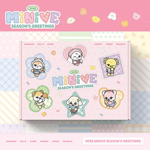 IVE - MINIVE 2026 SEASON'S GREETINGS STARSHIP SQUARE GIFT - COKODIVE